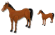 Horse icons