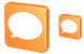 Orange forum icons
