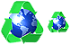 Recycling icons