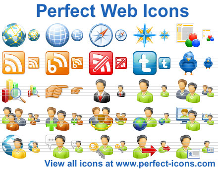 Perfect Web Icons is a large selection of web related icons for your projects