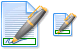 Sign document icon