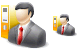 Accountant icons