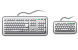 Keyboard icons