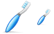 Tooth brush icons