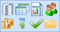 Database Toolbar Icons