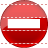 No entry icon