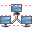 Computer network icon