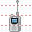 Portable radio transmiter icon