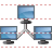 Computer network icon