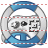 Game steering wheel icon