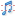 Music notes icon