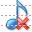 No music icon