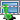 Monitor and phone icon