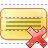 Delete message icon