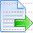 Export text icon