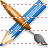 Graphic tools icon