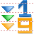 Sort 1-9 icon