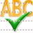 Spell checking icon