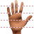 Fingers icon