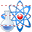 Science symbol icon
