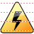 Electrical hazard icon