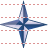 Wind rose icon