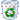 Full recycle bin icon