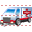 Ambulance car icon