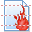 Burn sheet icon