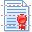 Certificate document icon