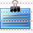 Blue message icon