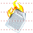 Burn document 3d icon