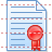 Certificate document icon