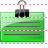 Green message icon
