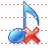 No music icon