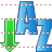 Sorting A-Z icon