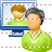Visual contact icon